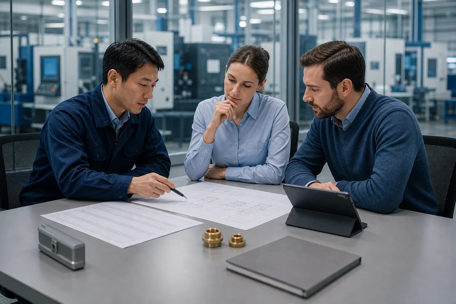 Representative engineering and commercial scope review