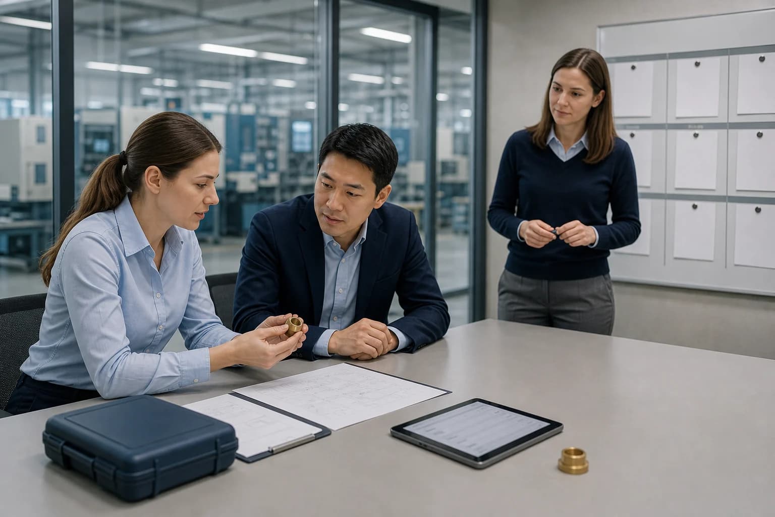 Representative first-article planning discussion