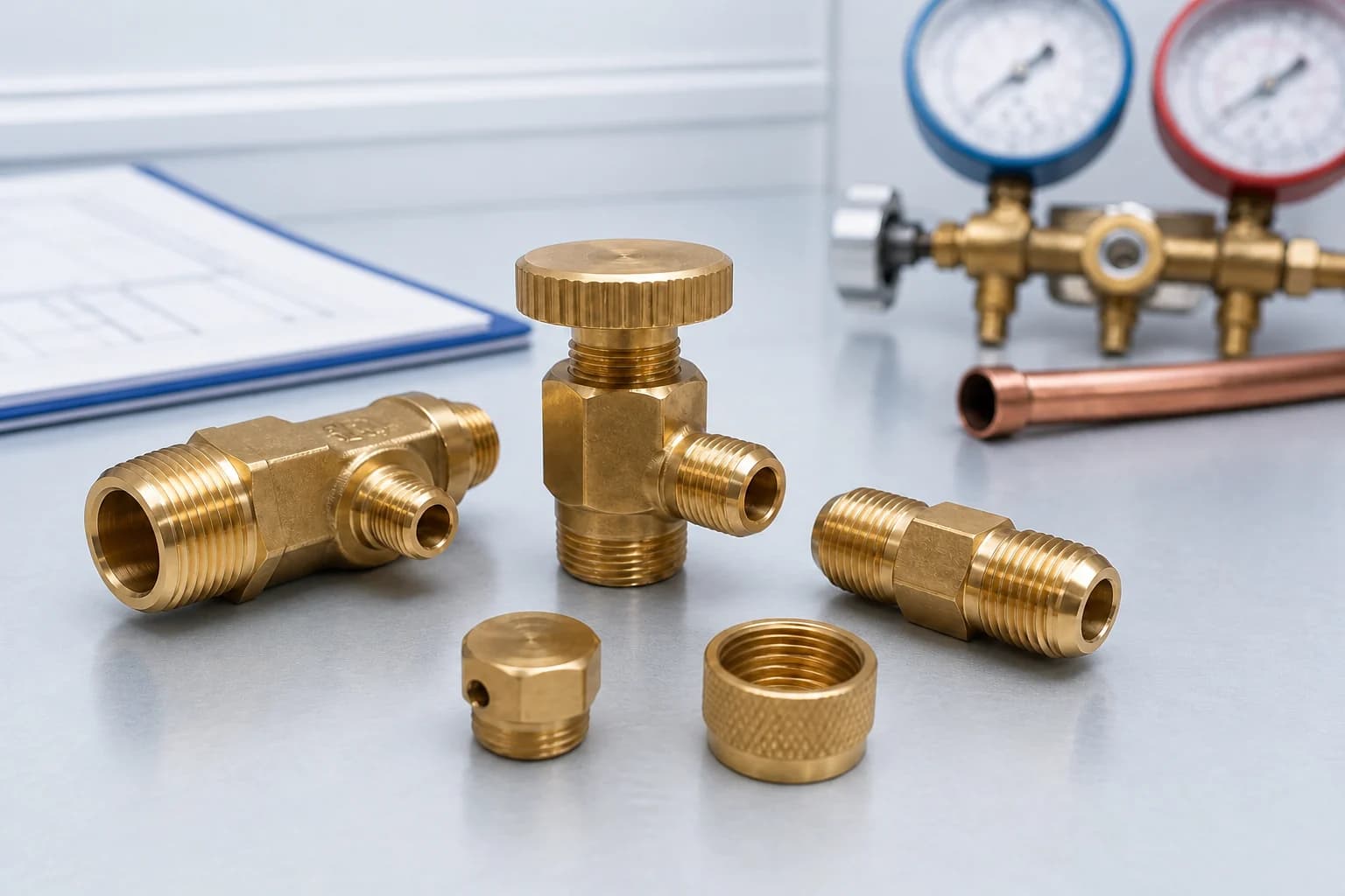 Representative HVACR Components component arrangement