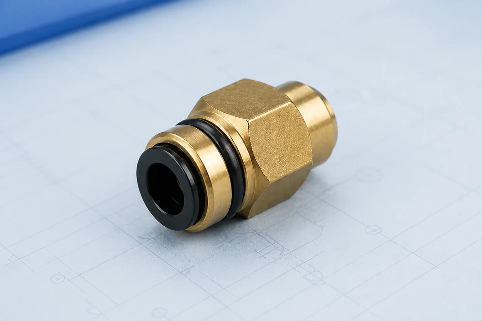 Representative Push-in Fitting Brass Body concept
