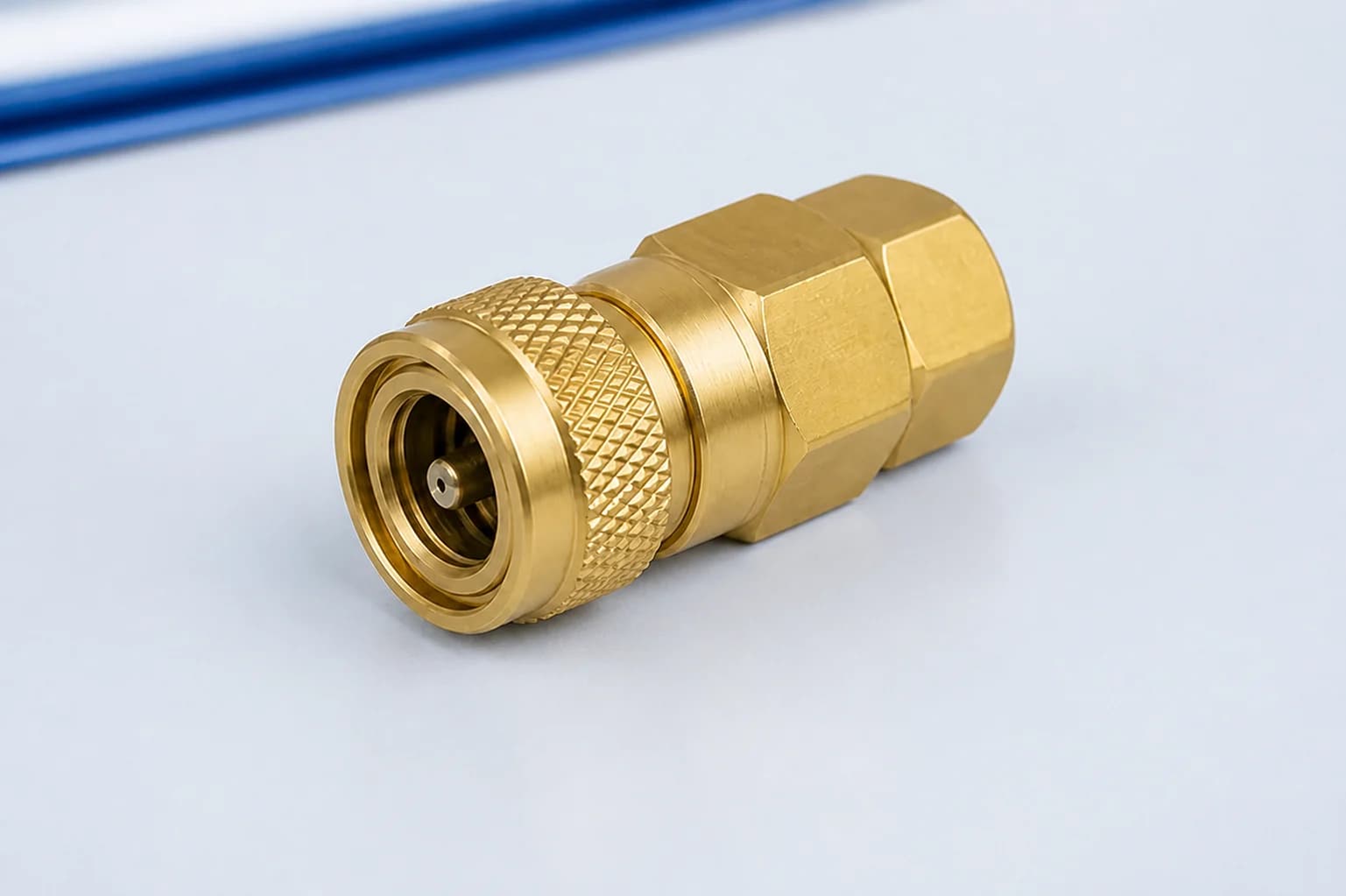 Representative Refrigerant Access Fitting Body concept