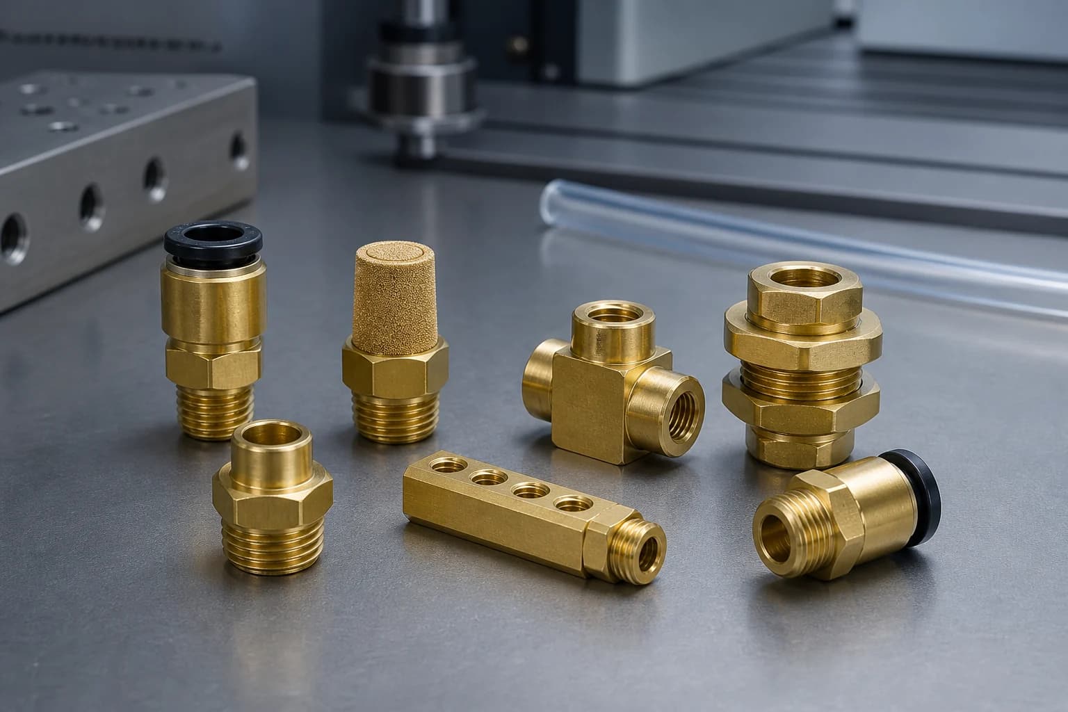 Representative Pneumatic & Industrial component arrangement