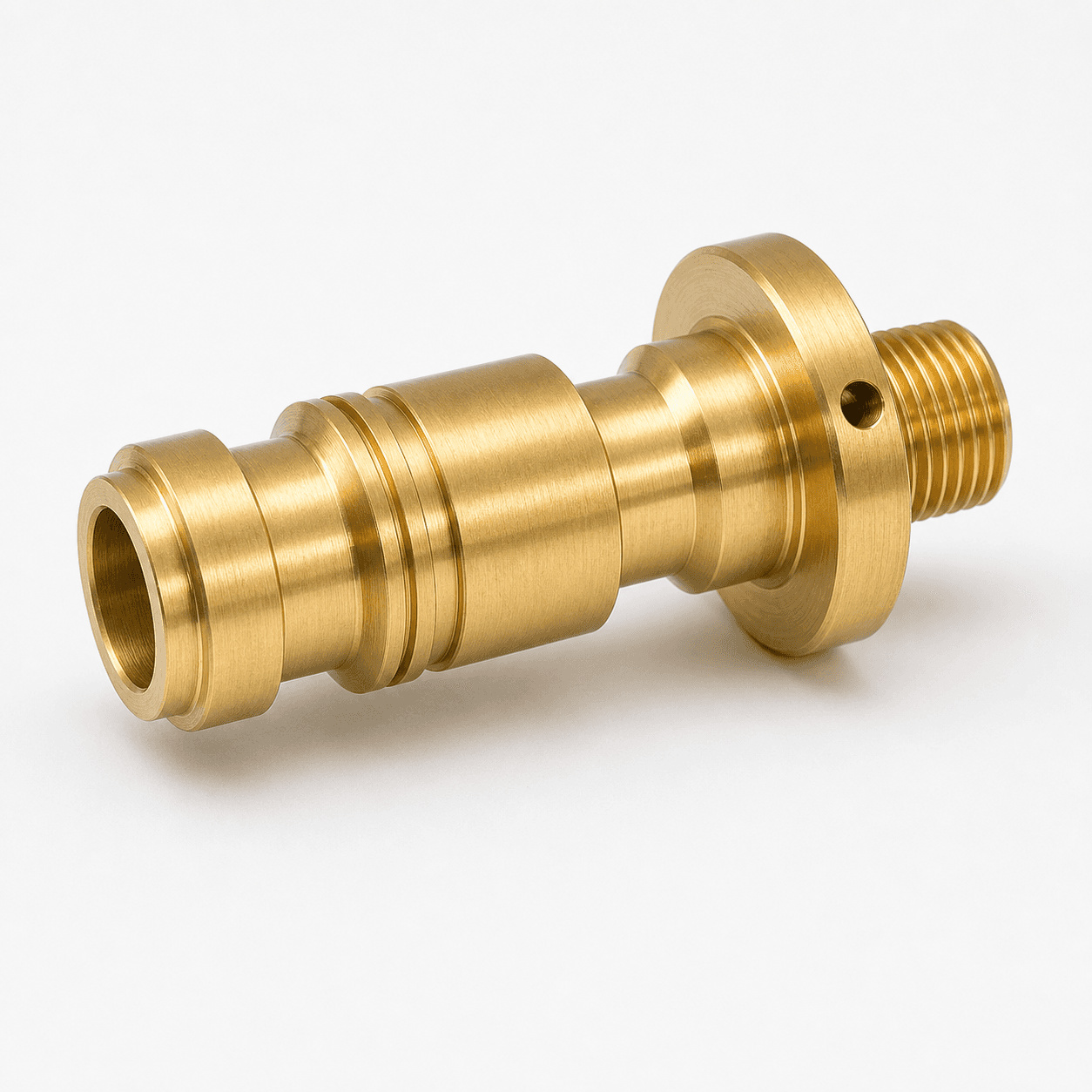 Multi-step Turned Body brass component